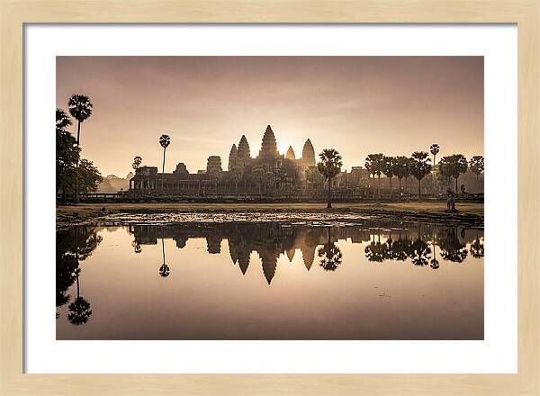 Sunrise Serenity At Angkor Wat