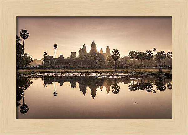 Sunrise Serenity At Angkor Wat