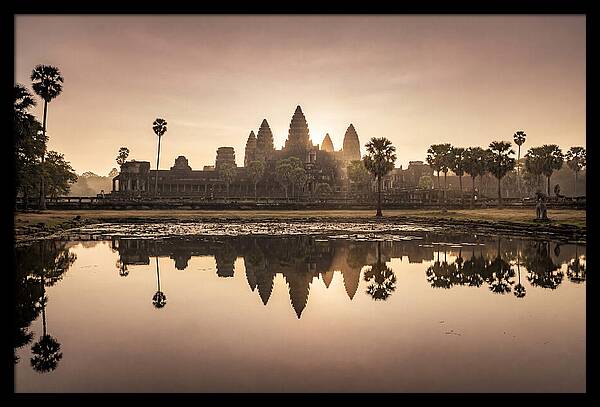 Sunrise Serenity At Angkor Wat