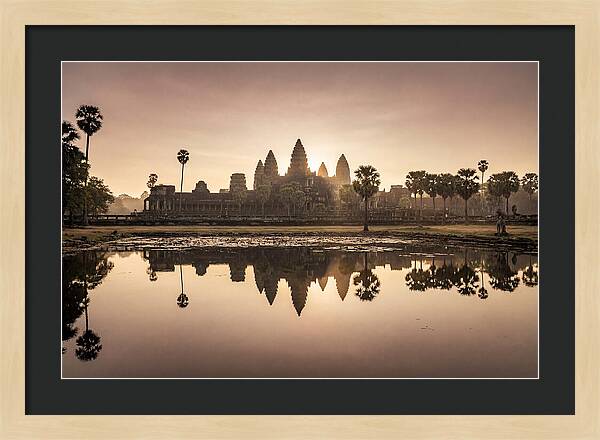 Sunrise Serenity At Angkor Wat
