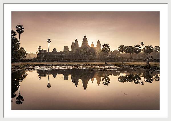 Sunrise Serenity At Angkor Wat
