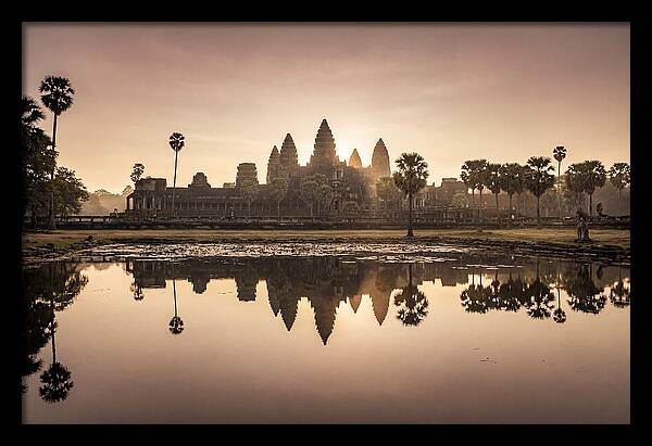 Sunrise Serenity At Angkor Wat