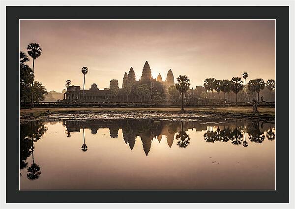Sunrise Serenity At Angkor Wat
