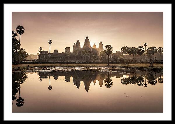 Sunrise Serenity At Angkor Wat