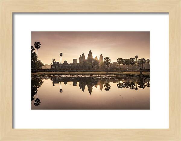 Sunrise Serenity At Angkor Wat