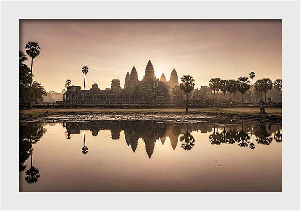 Sunrise Serenity At Angkor Wat