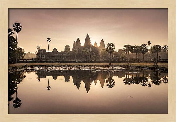 Sunrise Serenity At Angkor Wat