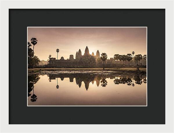 Sunrise Serenity At Angkor Wat