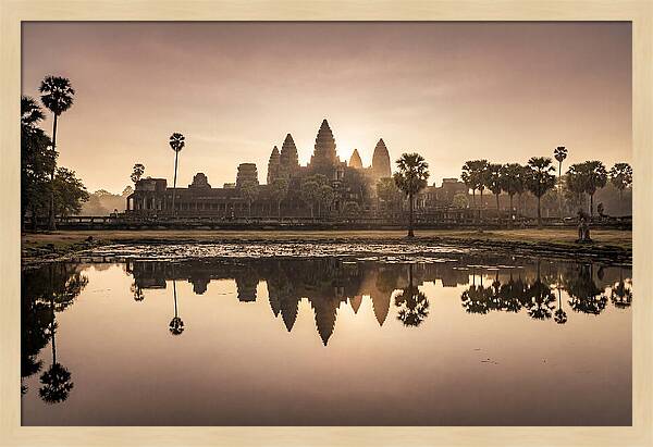 Sunrise Serenity At Angkor Wat