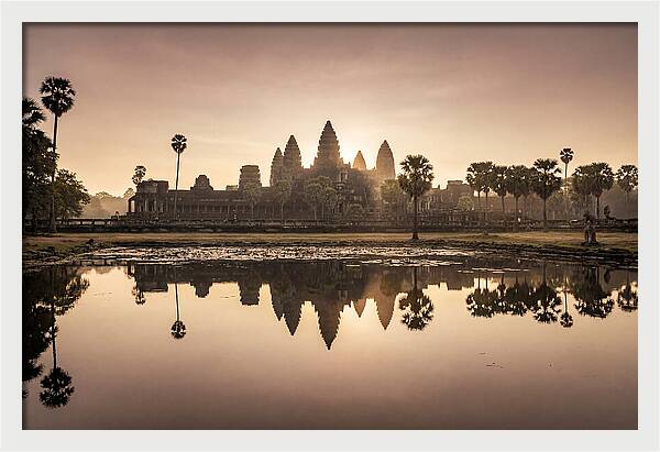 Sunrise Serenity At Angkor Wat
