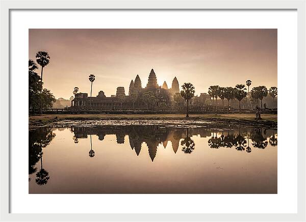 Sunrise Serenity At Angkor Wat