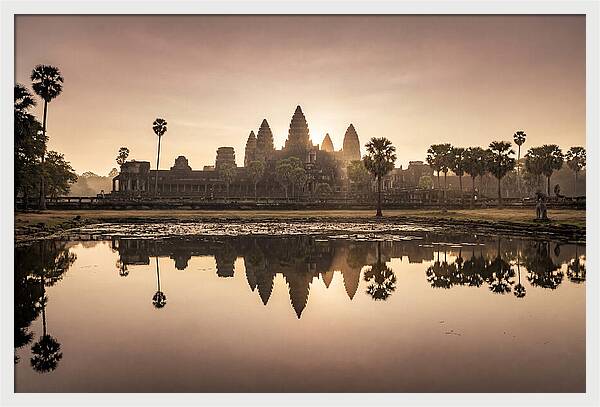 Sunrise Serenity At Angkor Wat