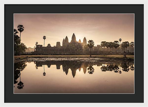 Sunrise Serenity At Angkor Wat
