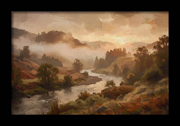 Sunrise Through Morning Fog