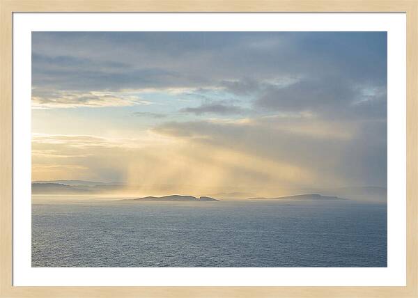 Sunrise Through Sea Mist