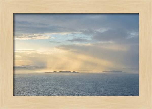 Sunrise Through Sea Mist