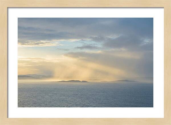 Sunrise Through Sea Mist