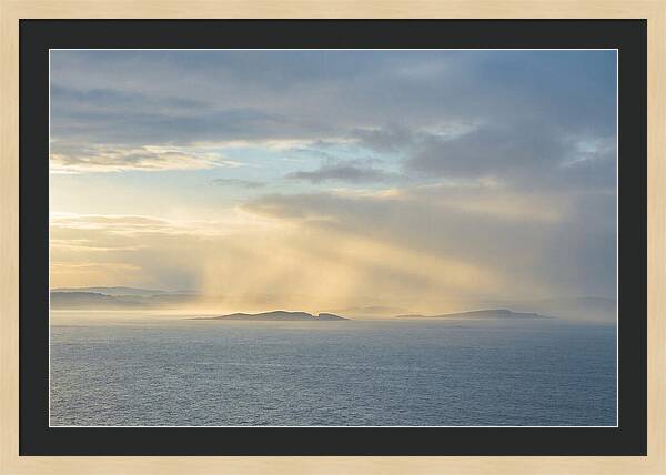 Sunrise Through Sea Mist