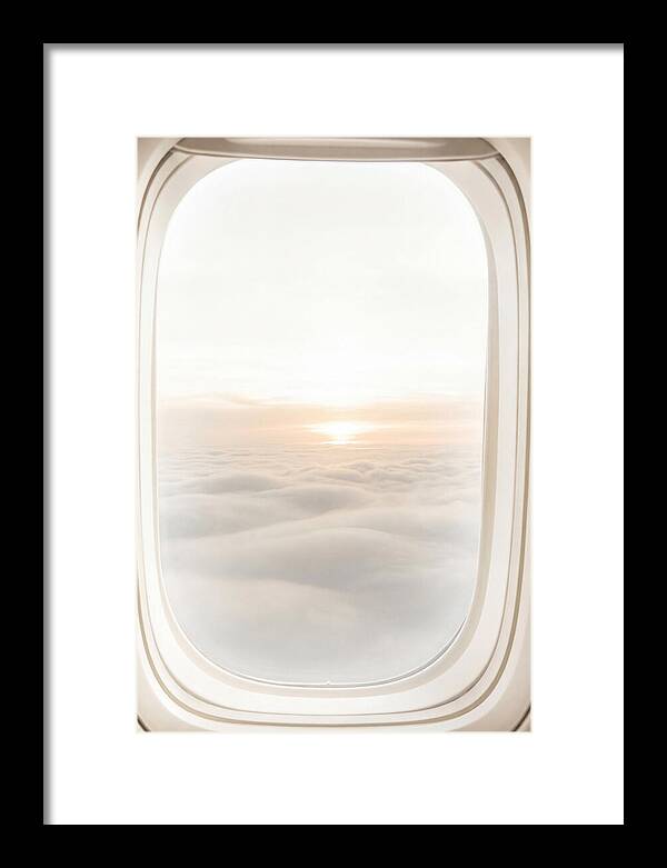Sunset Above The Clouds