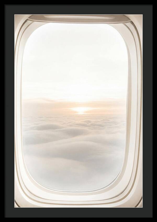 Sunset Above The Clouds