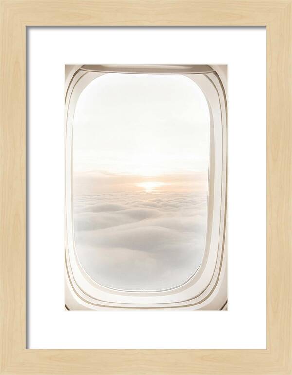 Sunset Above The Clouds