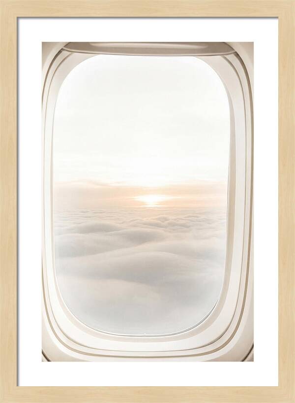 Sunset Above The Clouds