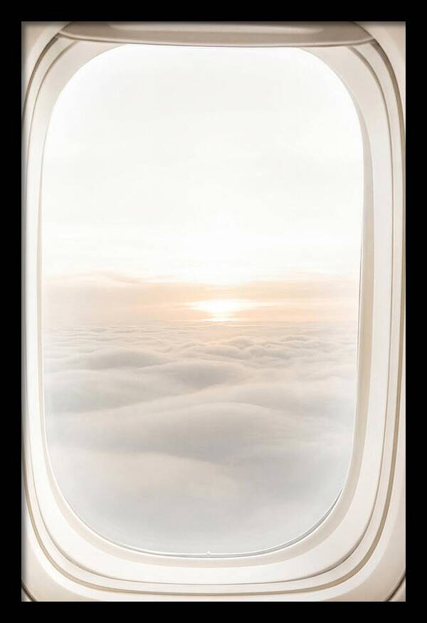 Sunset Above The Clouds