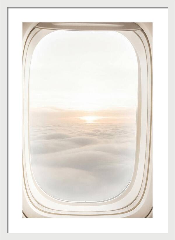 Sunset Above The Clouds
