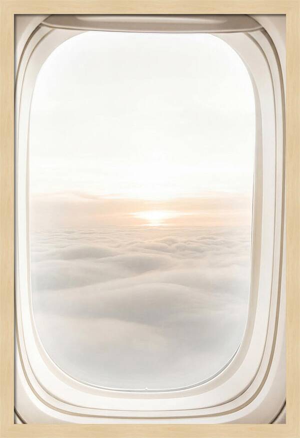 Sunset Above The Clouds