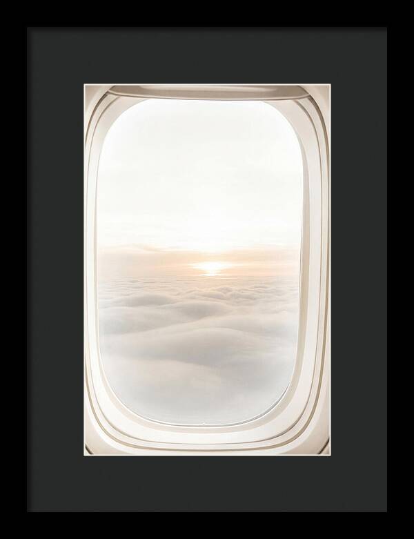 Sunset Above The Clouds