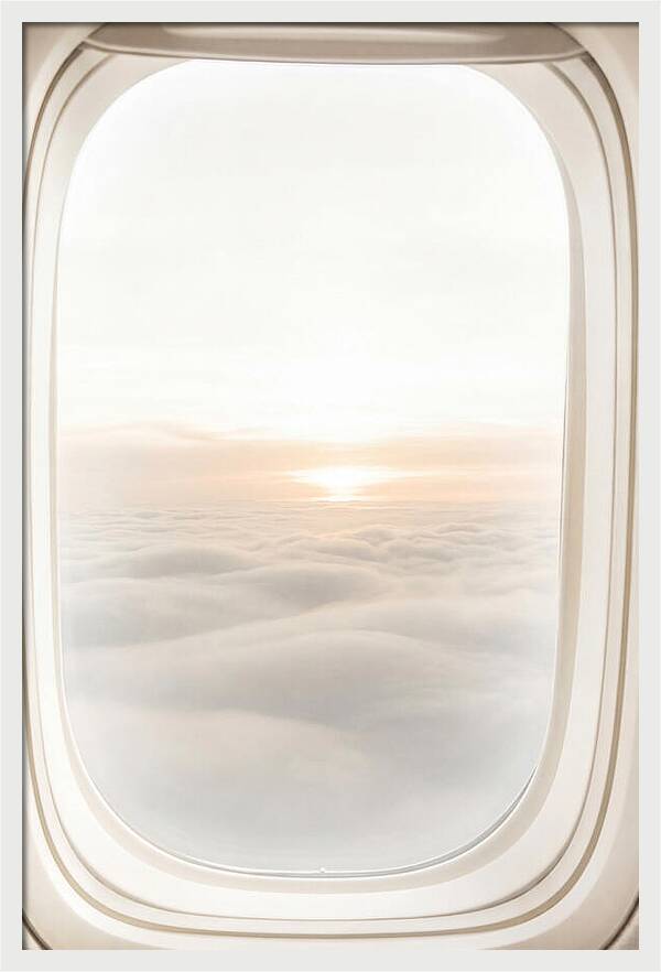 Sunset Above The Clouds