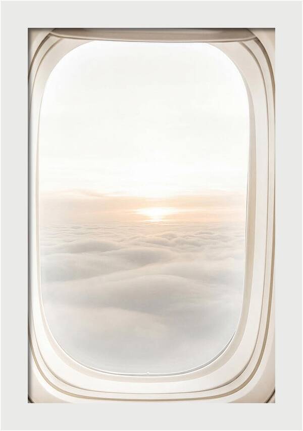 Sunset Above The Clouds