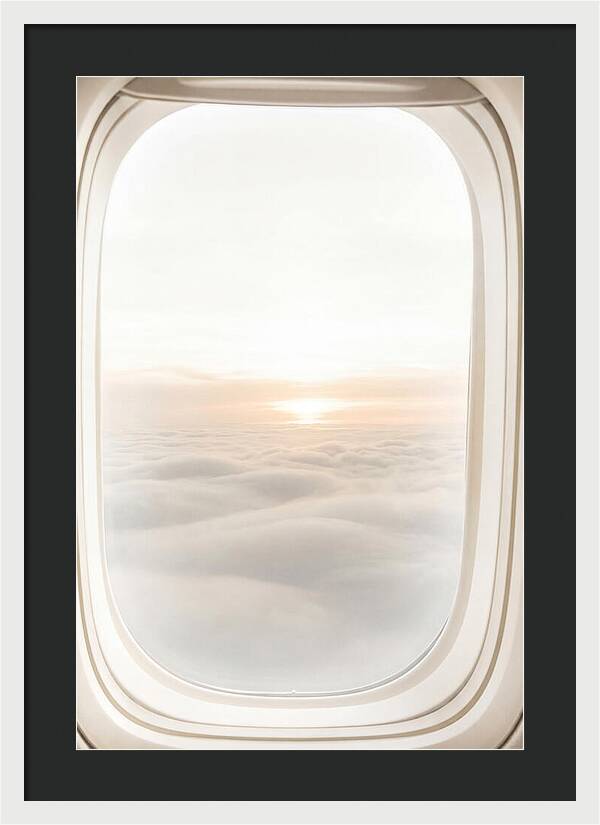 Sunset Above The Clouds