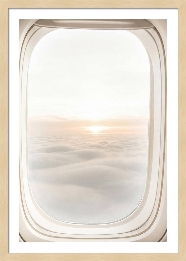 Sunset Above The Clouds