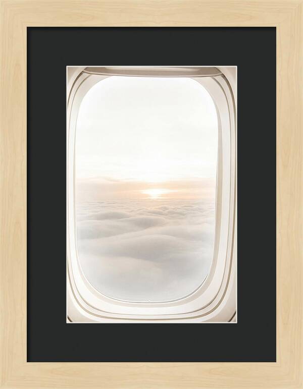 Sunset Above The Clouds