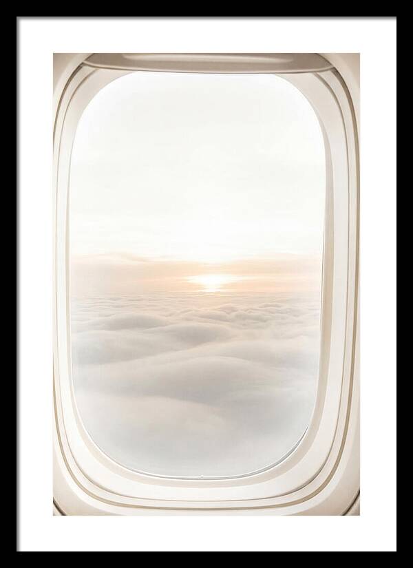 Sunset Above The Clouds