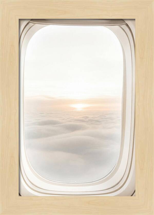 Sunset Above The Clouds