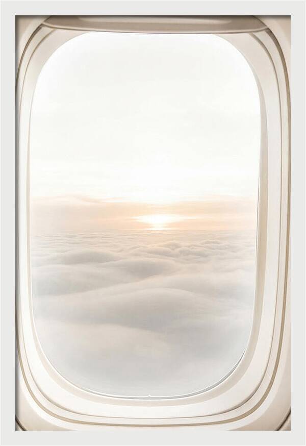 Sunset Above The Clouds