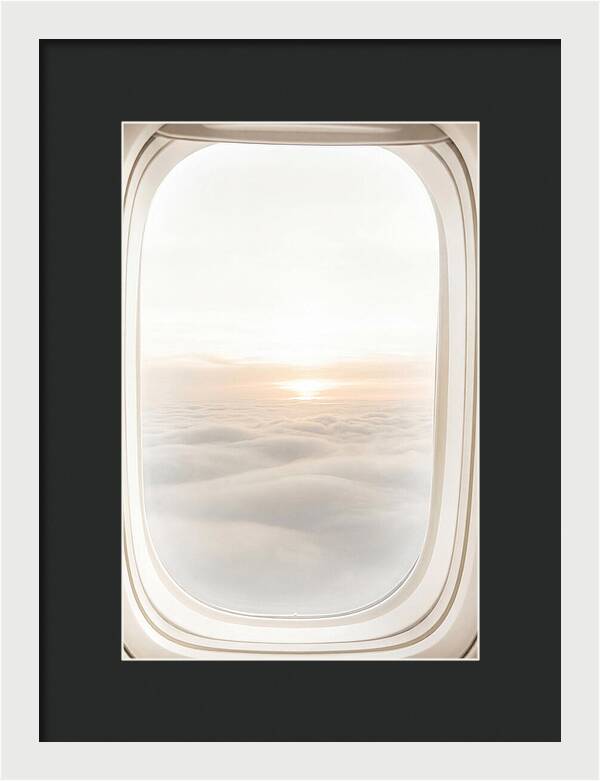 Sunset Above The Clouds