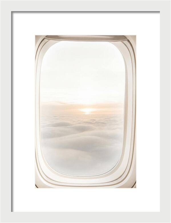 Sunset Above The Clouds
