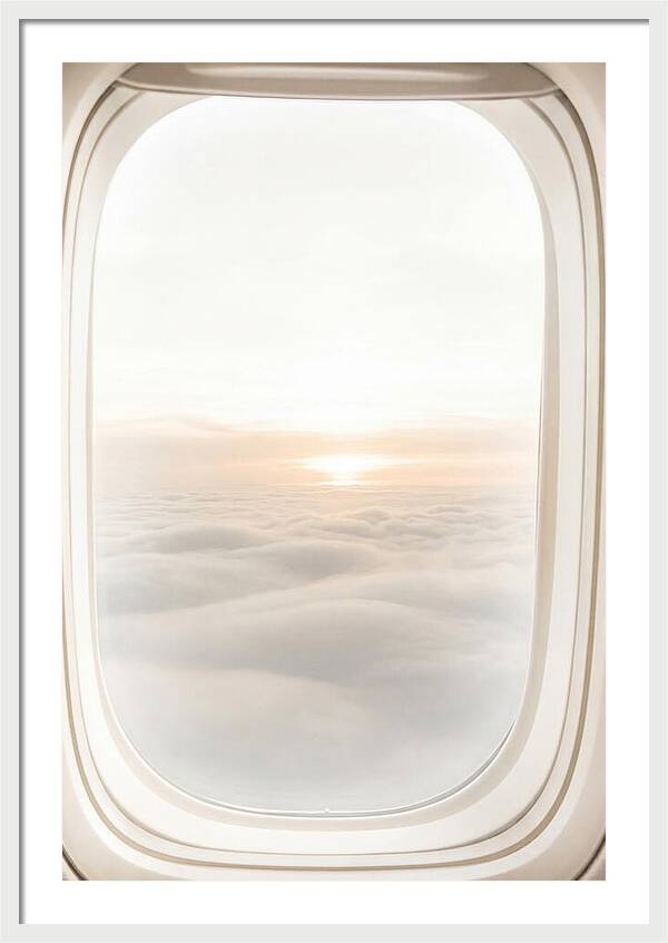 Sunset Above The Clouds