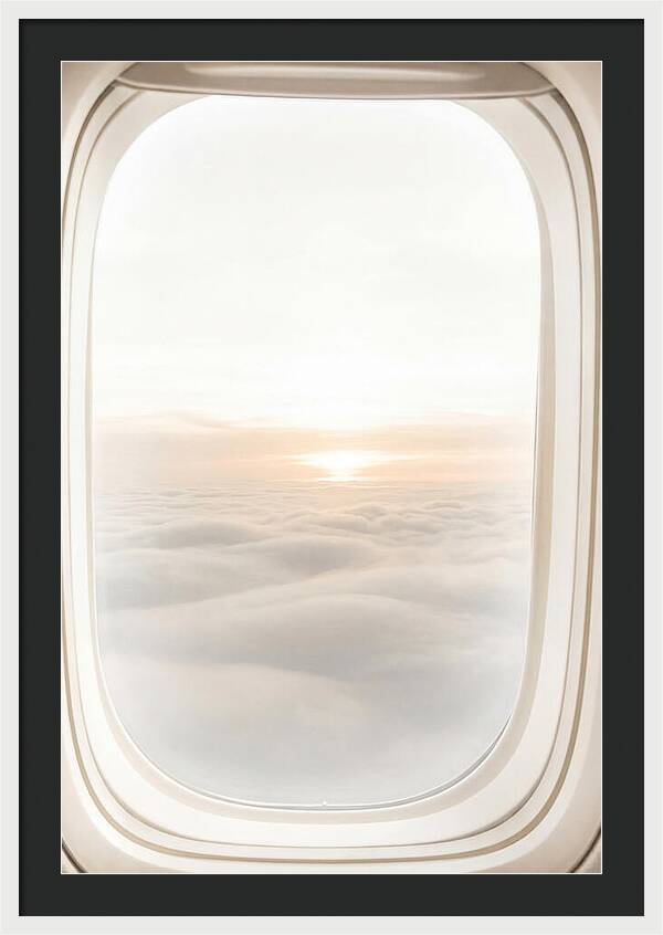 Sunset Above The Clouds