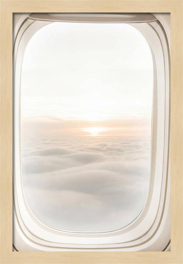 Sunset Above The Clouds