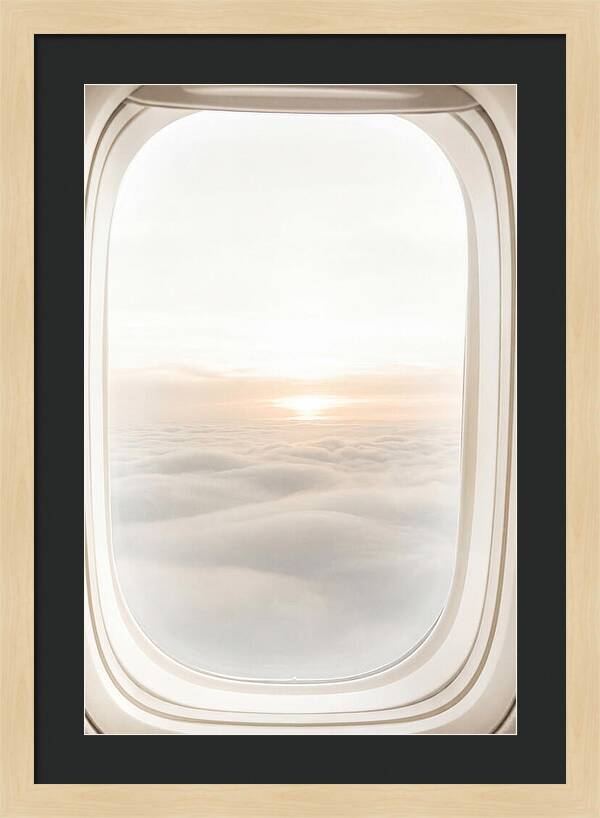 Sunset Above The Clouds