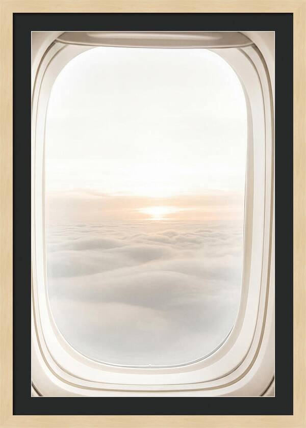 Sunset Above The Clouds