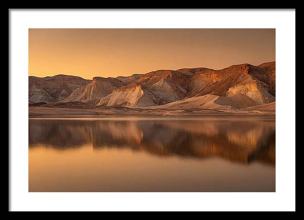 Sunset Alpenglow Over Tranquil Waters