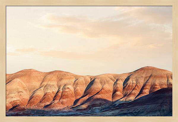 Sunset Glow Over Vibrant Hills