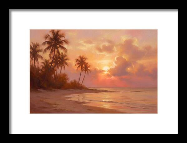 Sunset Over Beach
