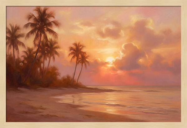 Sunset Over Beach