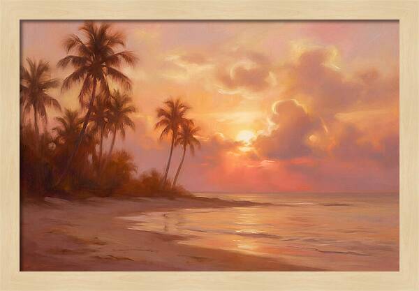 Sunset Over Beach